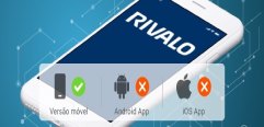 Rivalo Casino no tiene aplicación móvil